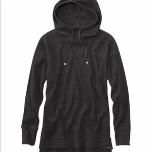 L.L.Bean Waffle Hoodie Pullover